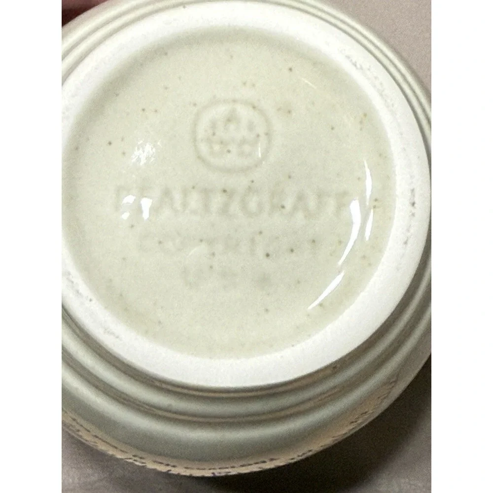 Vintage Pfaltzgraff Cappuccino Sugar Bowl with  Lid‎ and Creamer